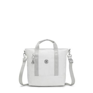 Kipling Angel Tote Tassen Wit | BE 1436KO